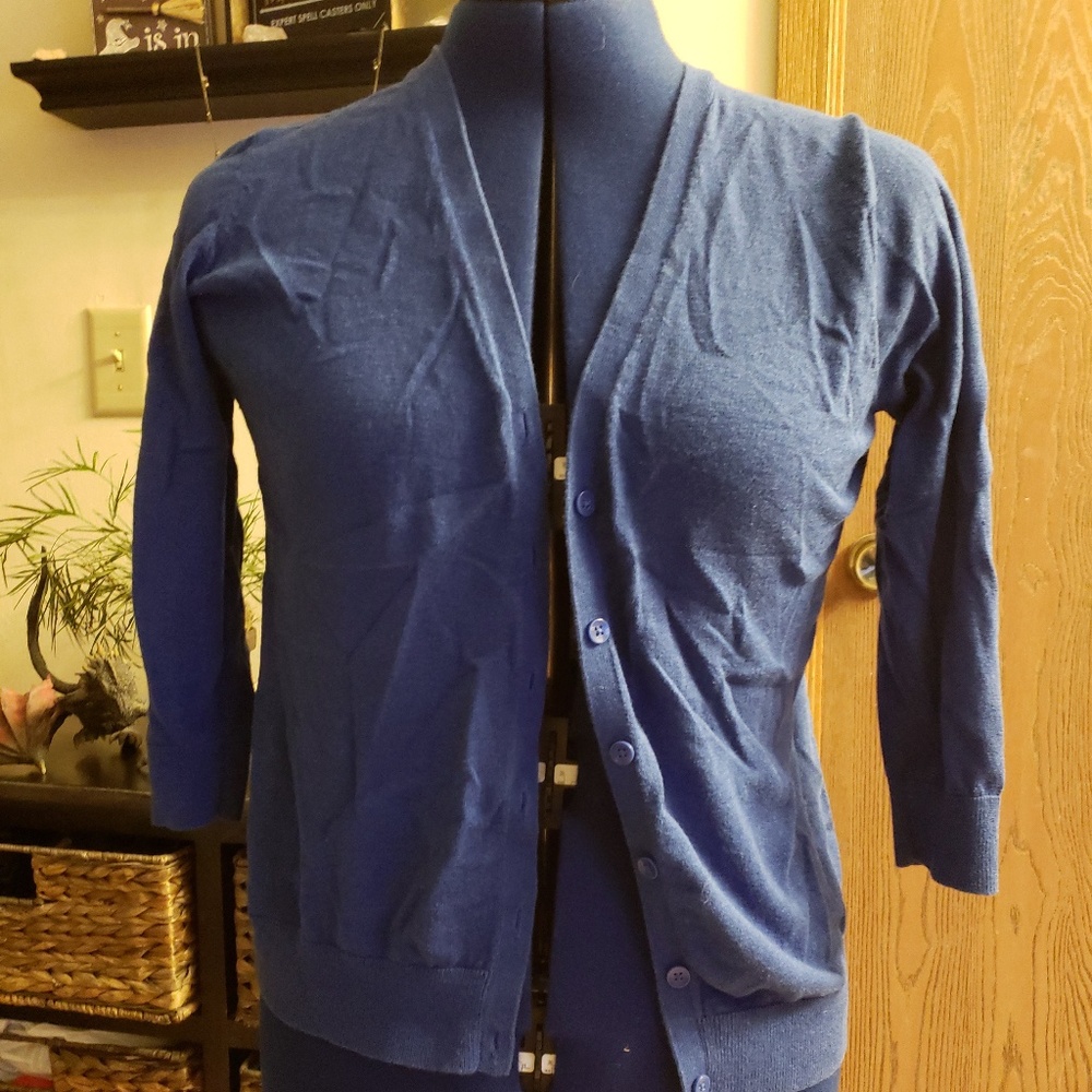 Blue cardigan- Old Navy